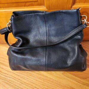 Navy Coach Purse